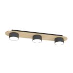 Emibig Ceiling Light Diaz Steel Black | Suitable for 3x GX53 - Max 12W