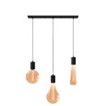 Calex XXL Royal Gold Complete Set - Including 3 XXL Bulbs + Cordset Rectangular base