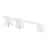 Emibig Ceiling Light Nano Steel White | Suitable for 3x GU10 (AR111) - Max 12W