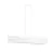 Emibig Pendant Gentor Steel White | Suitable for 3x E27 - Max 15W