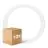 Multipack 10x Ledvance LED Tube T9 Value Circular (EM/Mains) 18.3W 2200lm - 840 Cool White | Replaces 32W