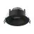 Noxion LED Spot Ares Deep ring Black 6W 540lm 927-940 3CCT - With Inner Ring Black | Cutout 68mm