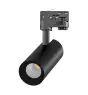 Noxion LED Tracklight 3-Phase Ecowhite Aluminium Black 20W 1970lm 36D - 830 Warm White | UGR <19
