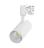 Noxion LED Tracklight 3-Phase Ecowhite Aluminium White 20W 1970lm 36D - 830 Warm White | UGR <19