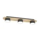 Emibig Ceiling Light Diaz Steel Black | Suitable for 3x GX53 - Max 12W