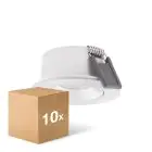 Multipack 10x Ledvance LED  SPOT AIR ADJUST Aluminium  4W 320lm 36D - 930 Warm White | Cutout 68mm - IP23 - Best Colour Rendering -  Dimmable